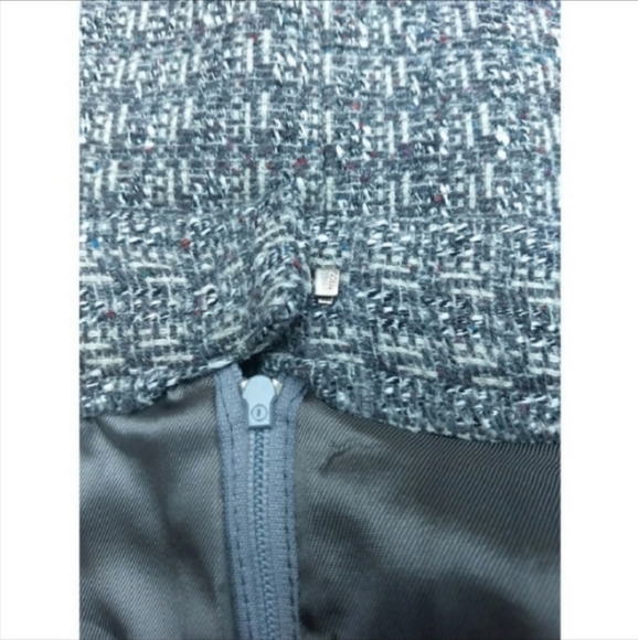 Vintage The Villager grey wool pencil skirt small - Picture 3 of 6